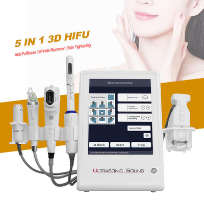 دستگاه RF میکرو سوزن HIFU 5 در 1 برای رفع چین و چروک صورت لیفتینگ لاغری بدن