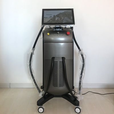 1200W 755nm 808nm 1064nm مخلوط طول موج دستگاه لیزر موهای پاک کننده با سفیر خنک شده