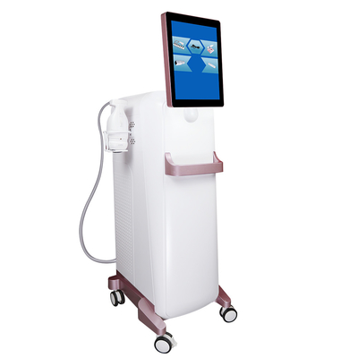 12 خط عمودی حرفه ای Ice Hifu 12D Machine پاک کننده چین و چروک پوست برای لاغری صورت و بدن