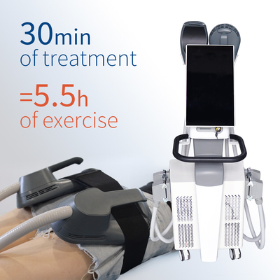 Sculptmax+RF Ems ماشین لاغری 15 Tesla Ems تحریک کننده عضلات بدن