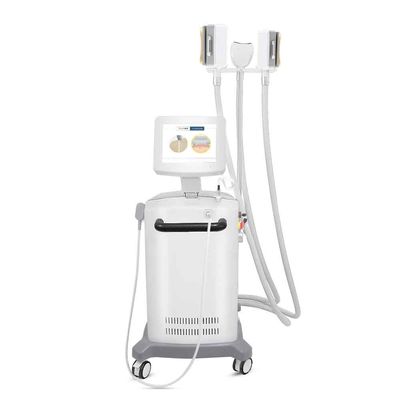 3 دستگیره Cryo 1 دستگاه لاغری Cryolipolysis Shockwave