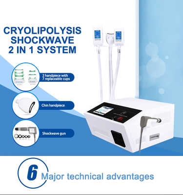 دستگاه لاغری کرایولیپولیز Shockwave 2 In 1 Pain Relief