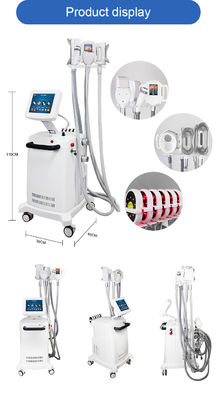 دستگاه لاغری Cryolipolysis Cavitation 100kpa Vacuum RF